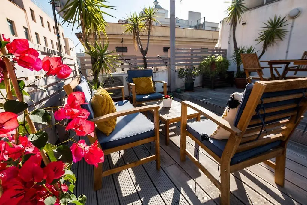 Prive Terrace In El Born, Near The Beach Barselona 0*,